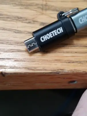 CHOETECH USB C to MicroUSB adapter