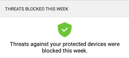 Threats blocked