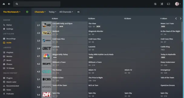 Plex Channel Guide