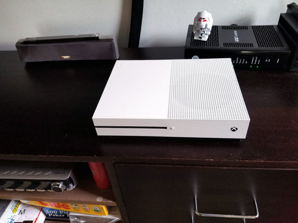 Toast Made XBox One S cover with metallic inlay