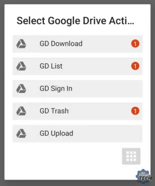 Google Drive integration in Tasker 1 - for some reason we don't have an alt tag here