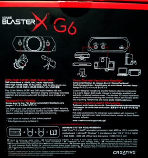 Sound BlasterX G6 7.1 HD Gaming DAC/External Sound Card review