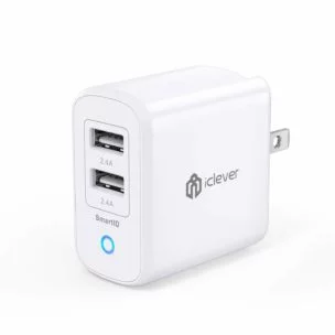 iClever BoostCube II 24 Watt dual USB charger