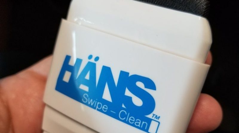 Hans swipe clean