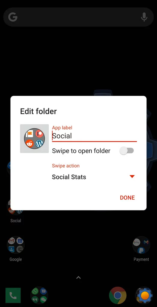 Nova Launcher tricks 2 - for some reason we don't have an alt tag here