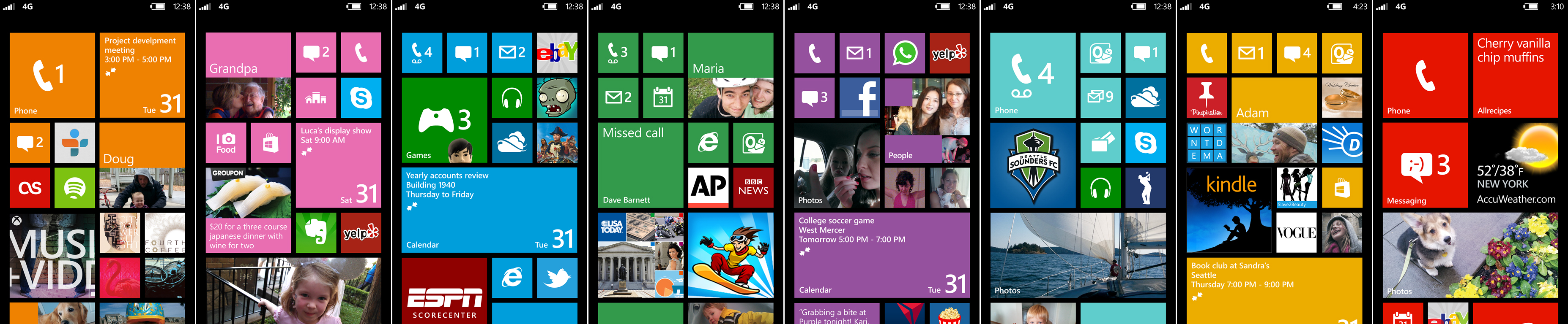 Windows Phone 8 Start screen - for some reason we don't have an alt tag here