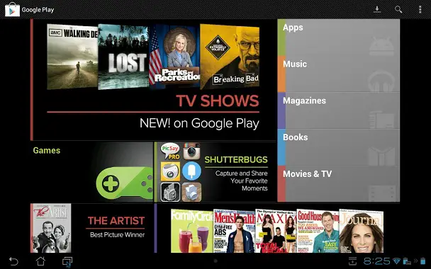 new play store transformer prime - for some reason we don't have an alt tag here