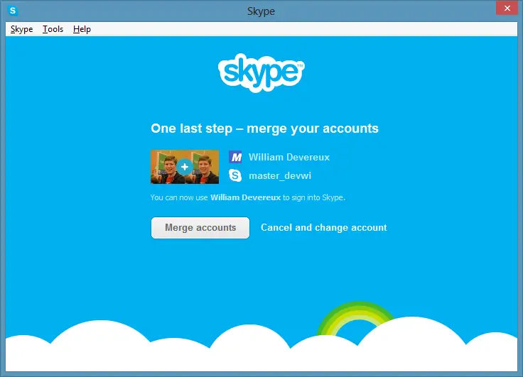 5 Skype Confirm merger - for some reason we don't have an alt tag here