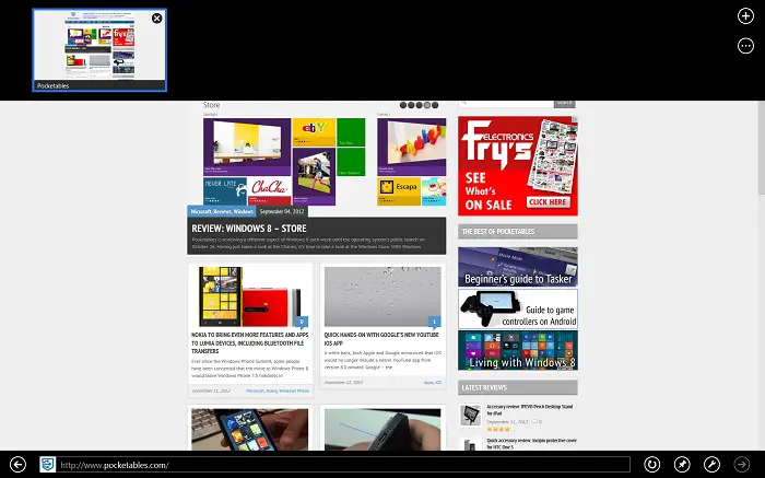 IE10 on Windows 8 - for some reason we don't have an alt tag here