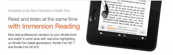 audible immersion reading