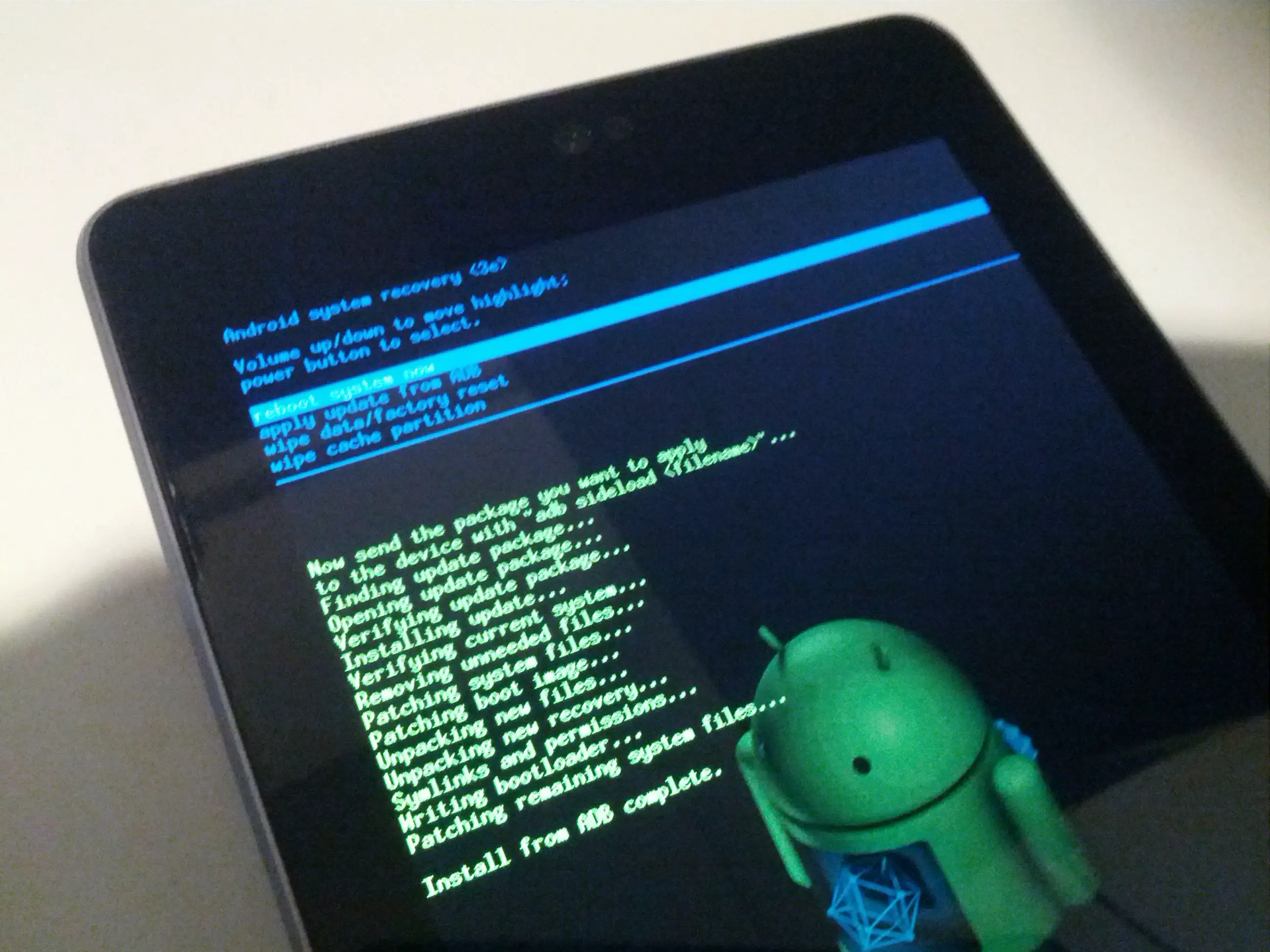 nexus 7 sideload - for some reason we don't have an alt tag here