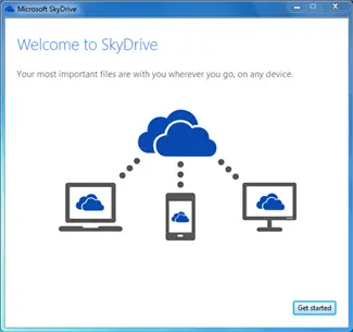 SkyDrive for Windows desktop - for some reason we don't have an alt tag here