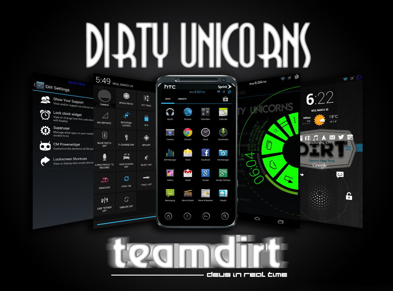 Dirty Unicorns by teamdirt (devs in real time)