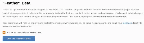 YouTube Feather - for some reason we don't have an alt tag here