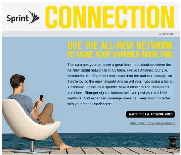 Sprint connection LTE - for some reason we don't have an alt tag here