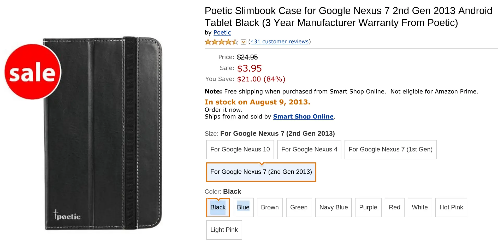 Poetic case deal Amazon - for some reason we don't have an alt tag here