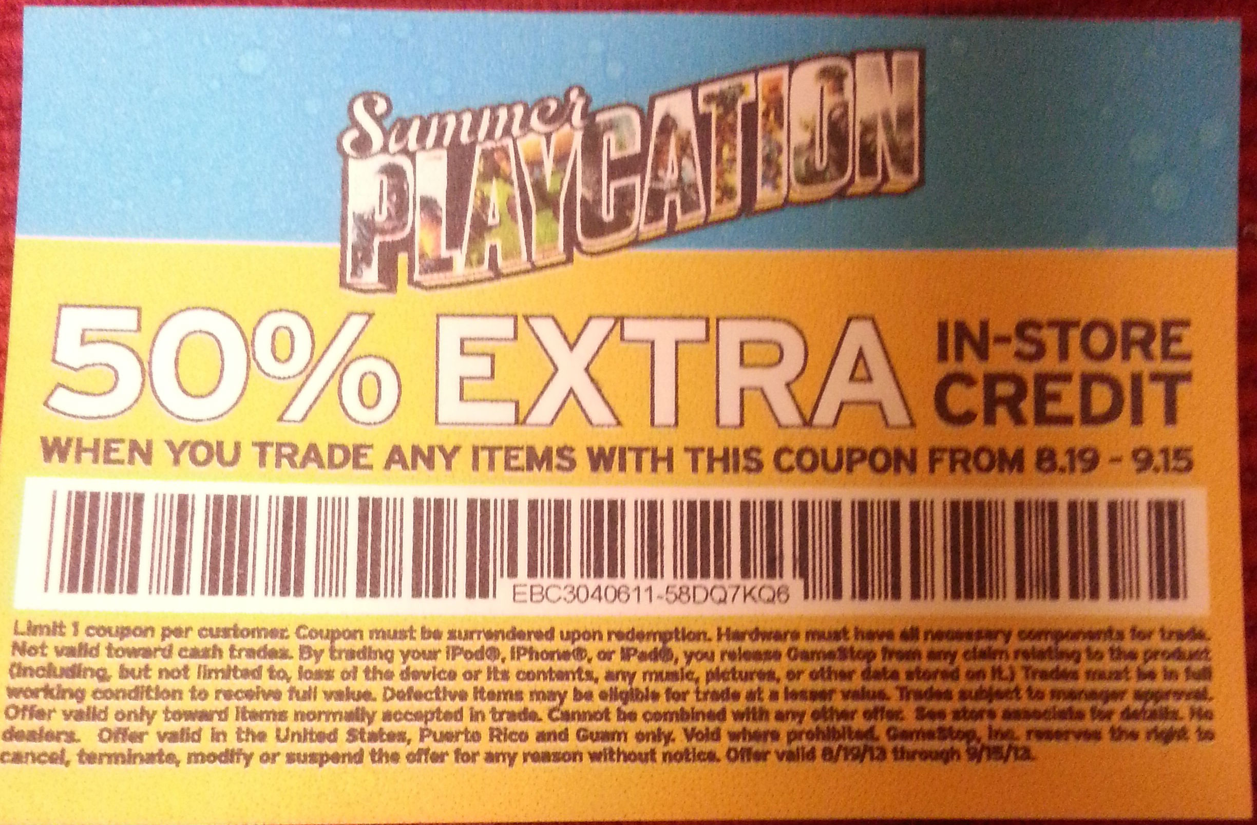 GameStop trade in bonus coupon - for some reason we don't have an alt tag here
