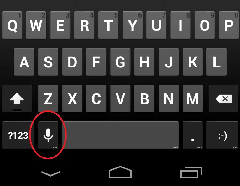 Mic Icon Google Keyboard - for some reason we don't have an alt tag here