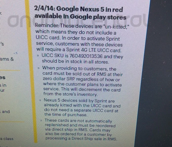 nexus5 red sprint - for some reason we don't have an alt tag here