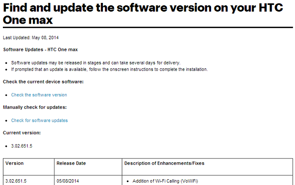 HTC One max update - for some reason we don't have an alt tag here