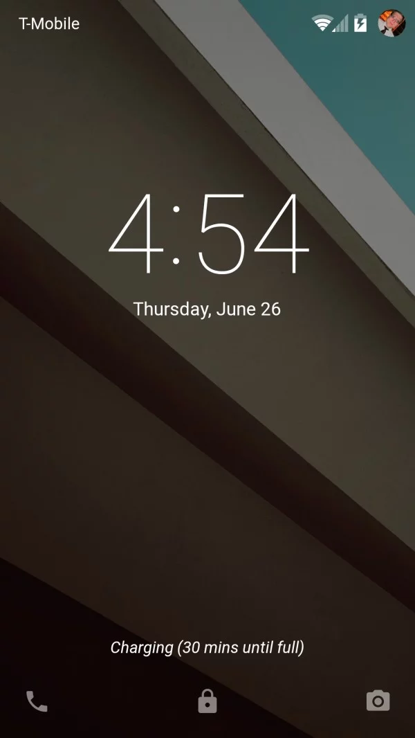 android lock screen countdown widget