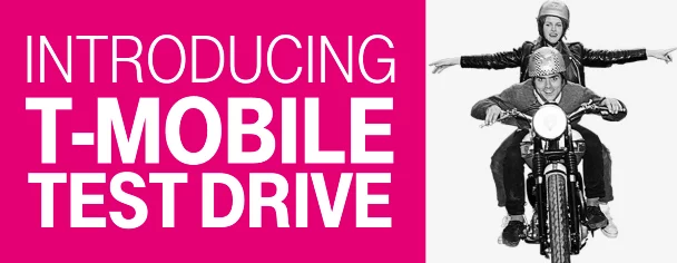 T Mobile Test Drive - for some reason we don't have an alt tag here