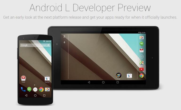 android l preview screenshot google io - for some reason we don't have an alt tag here