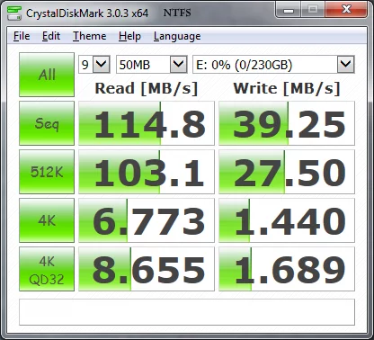 Patriot Supersonic Boost XT 256GB NTFS