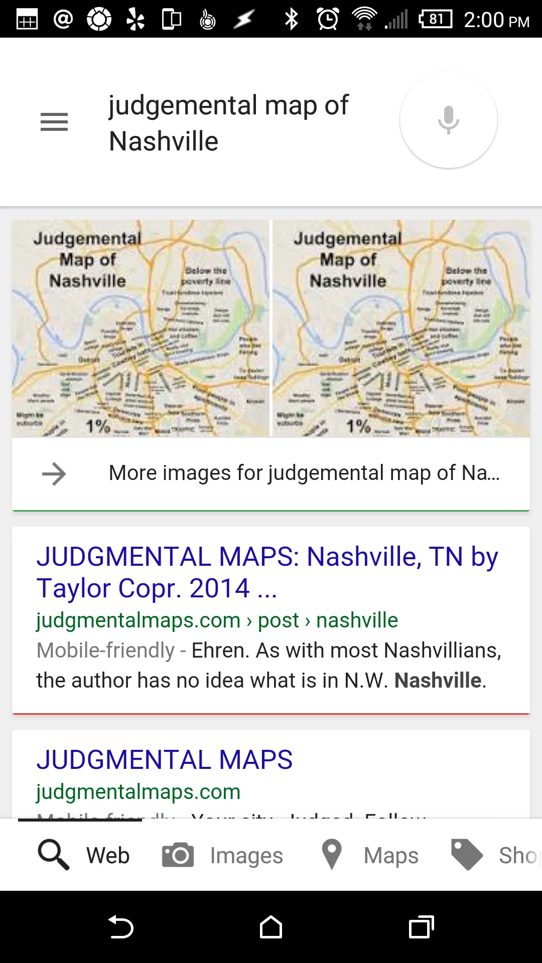 OK Google, what's this area judged by?