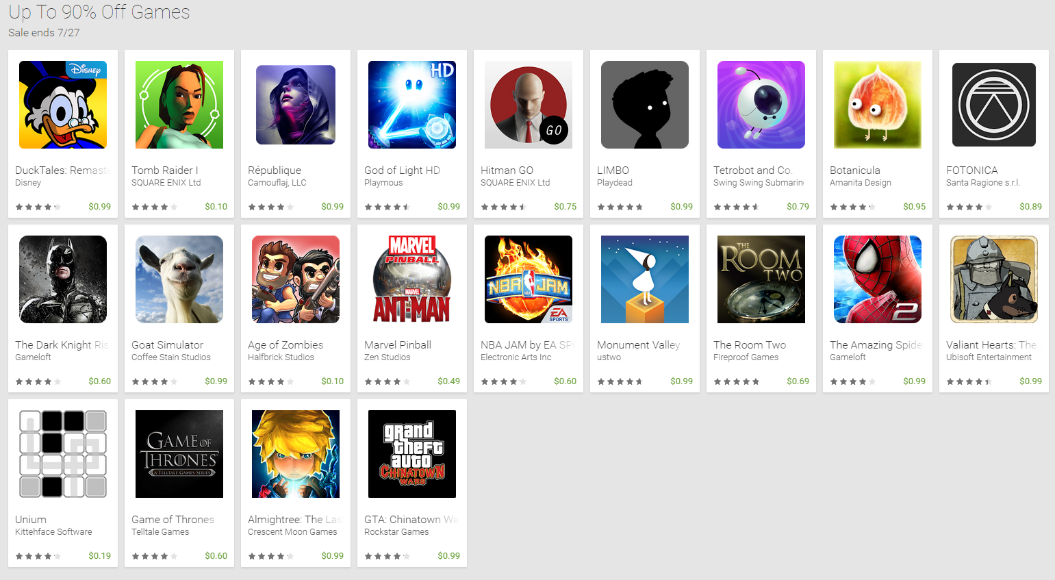 Google Play summer sale - for some reason we don't have an alt tag here