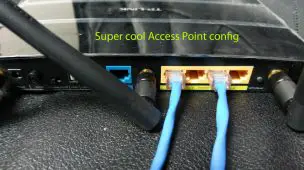 Access point plug config