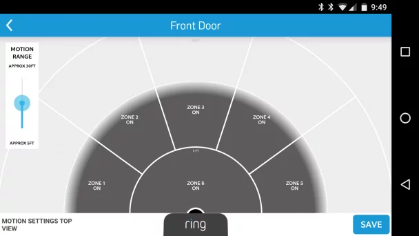 Ring Video Doorbell Motion Setup