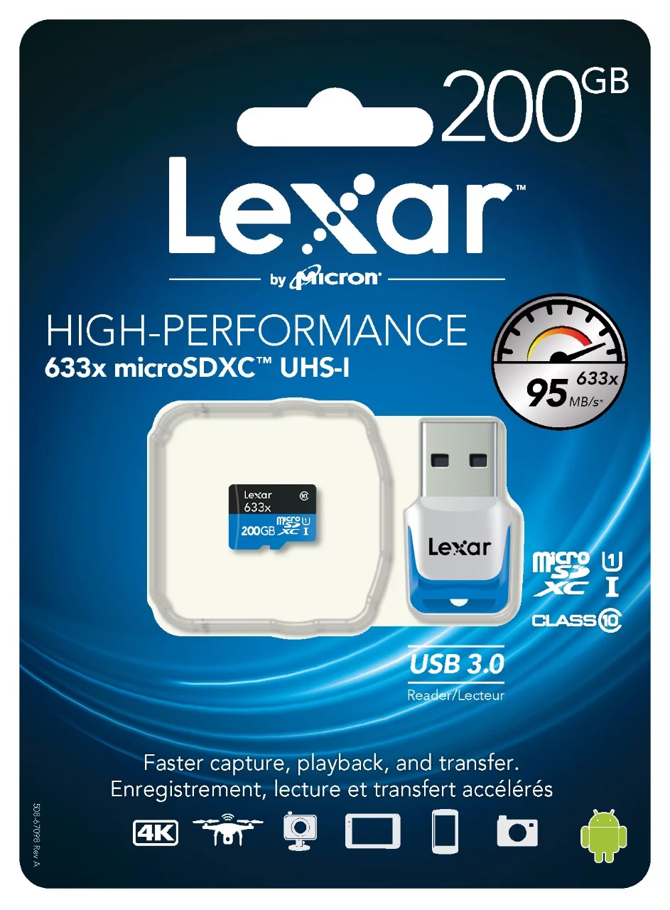 lexar hp 633x microsdxc 200gb pkg nl - for some reason we don't have an alt tag here