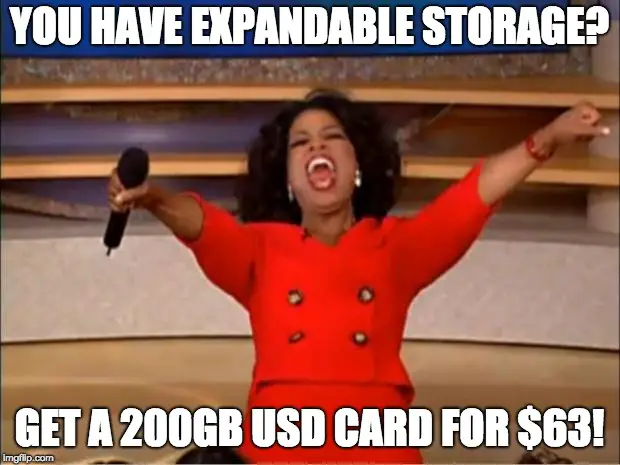 Oprah 200GB - for some reason we don't have an alt tag here