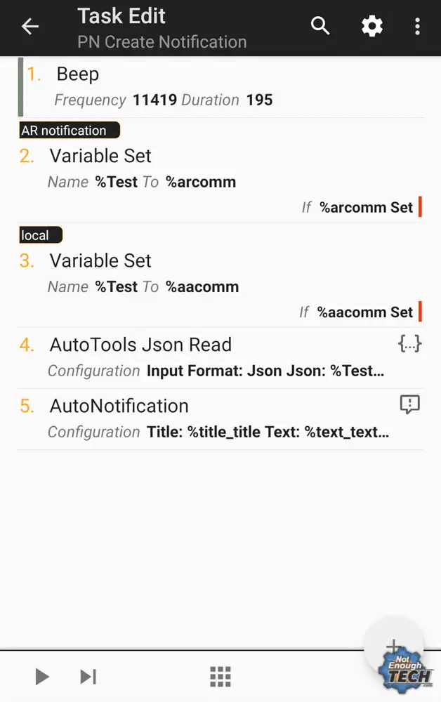 Tasker Perfect AutoNotifications 3 - for some reason we don't have an alt tag here