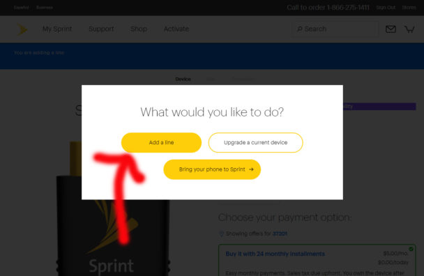 Sprint Drive cost