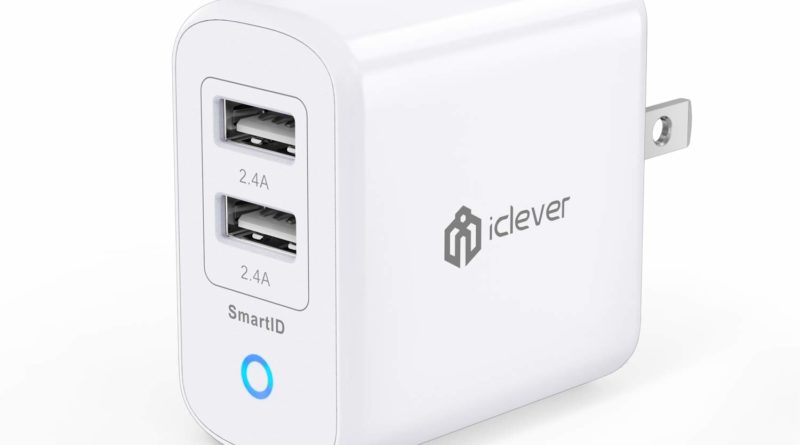 iClever BoostCube II 24 Watt dual USB charger