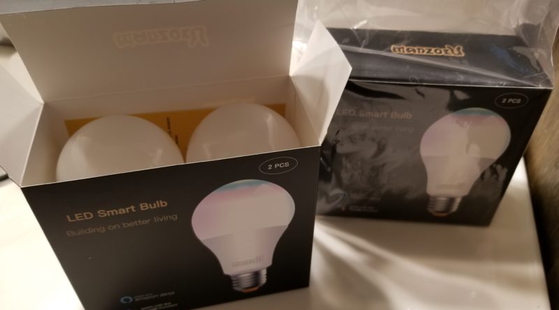 Manzoku wifi smart LED color changing bulb