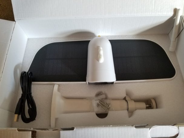 Soliom S100 Solar-powered 1080P WiFi security camera