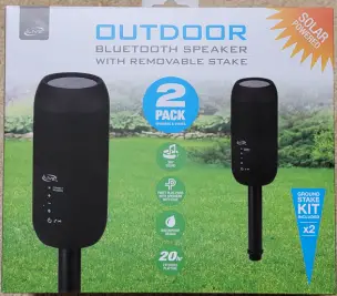 iLive Indoor/Outdoor Dual Bluetooth Speakers ISBW240BDL review