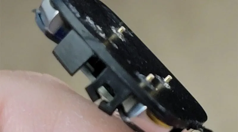 Fitbit Sense cable opened