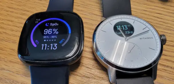 Fitbit Sense vs Withings ScanWatch