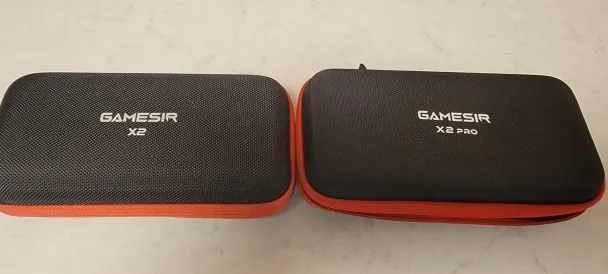 On the left is the GameSir X2 and on the right is the GameSir X2 Pro