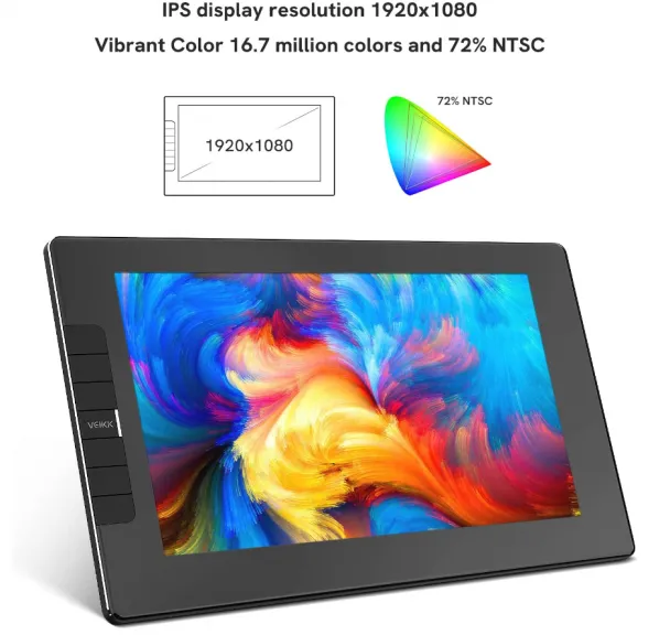 VEIKK VK1200 stock photos from Amazon because taking a picture of a black metal tablet is meh.