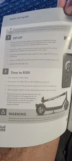 Shell RIDE manual