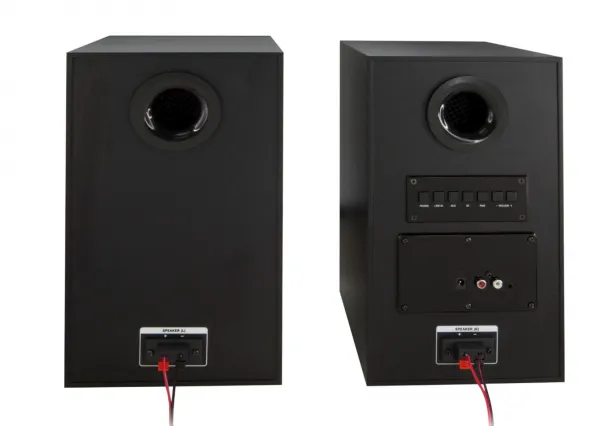 iLive Dual Bluetooth Bookshelf Speakers