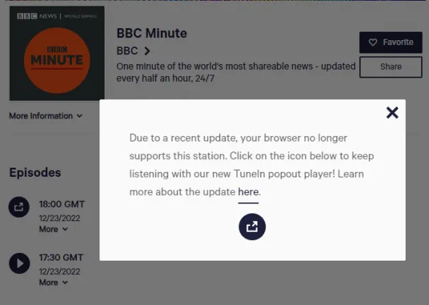 BBC Minute is now gone