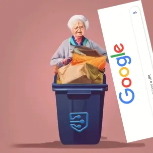 Google putting Aunt Edna in the recycle bin