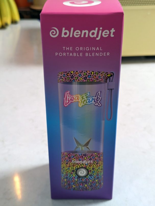 BlendJet 2 Lisa Frank edition box