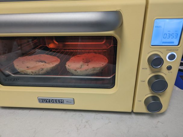  BUYDEEM T103 Multifunction Toaster Oven, No Pre-Heat